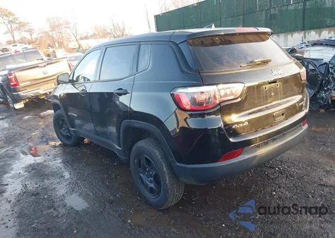 2020 Jeep Compass Sport 4X4 z USA, uszkodzony, nr VIN 3C4NJDAB6LT148459